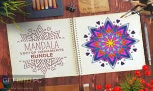 CreativeMarket Mandala Vector Ornaments Bundle [AI EPS PDF PNG]