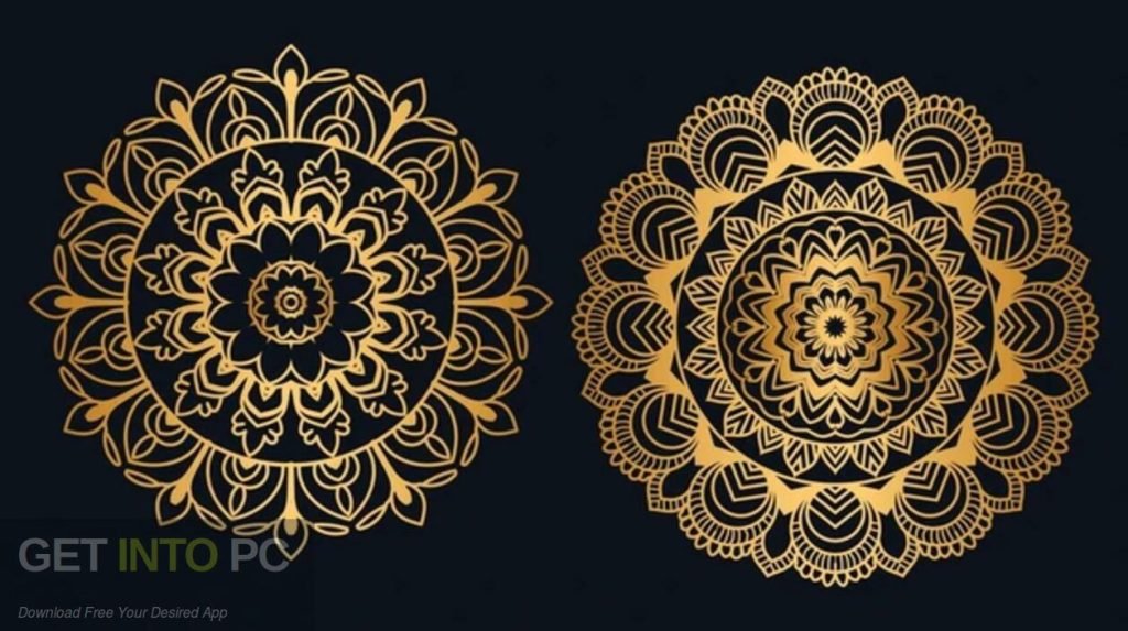 CreativeMarket – 75 Circle Mandalas [AI, EPS]