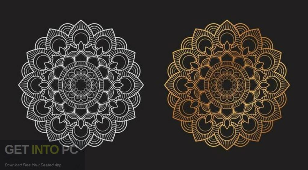 CreativeMarket – 75 Circle Mandalas [AI, EPS]