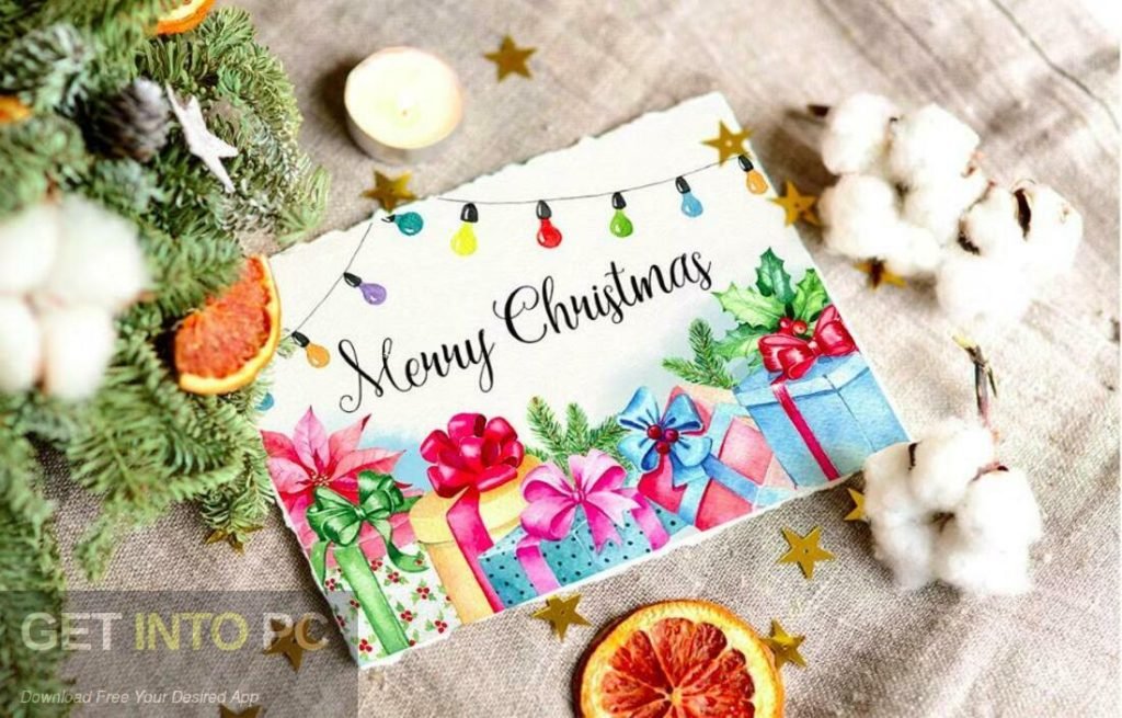 CreativeMarket – Watercolor Christmas Bundle