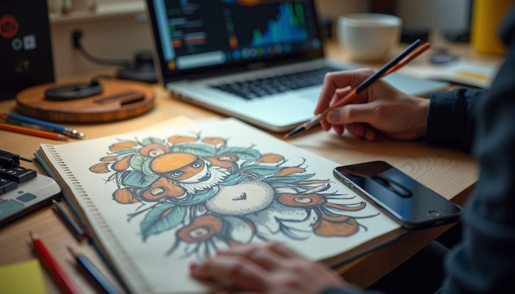 From Sketch to Shareable AI Art