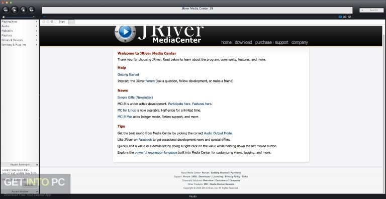 JRiver Media Center 2025