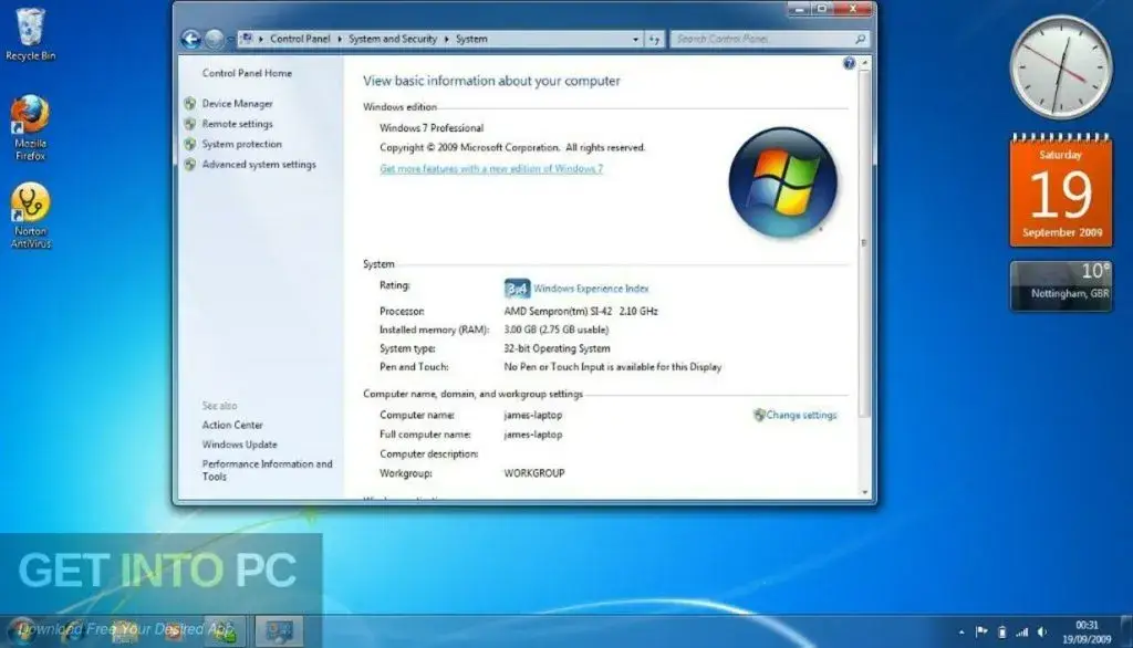 Windows 7 SP1 Ultimate incl Office16 Oct 2022 